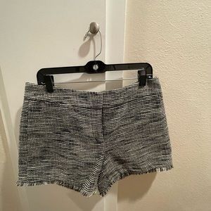 AnnTaylor New with Tags. Black Tweed shorts size 8
